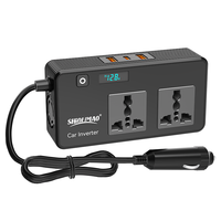 200W Auto Power Inverter Camping Dc to Ac Car Inverter 12v to 220v Car Charger Adapter Vehicle Inverters Converters for Car