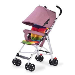 Poussette bébé - landau parapluie - siège simple - pliage léger - frein amortissant - accessoire parfait pour les jeux - Product Image 1