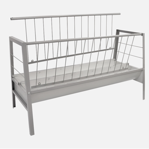 Comedero para Cabras de Gran Capacidad con Capacidad de 77 Galones, Comedero para Cabras de 8 Pies de Largo con Estructura Totalmente de Acero para una Alimentación Más Profunda - Product Image 4