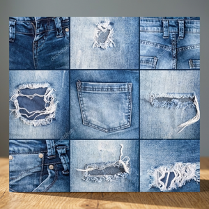 Jeans skinny déchirés décontractés en coton pour femmes, marque Direct Bangladesh, surplus de vêtements, collection printemps, prix FOB 1,99-3,80 $ - Product Image 3