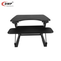 SSW100S élévateur ergonomique assis debout convertisseur de bureau poste de travail Portable hauteur réglable assis debout bureau Riser