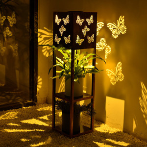 Lampe décorative LED <span class=keywords><strong>solaire</strong></span> d'extérieur étanche IP44, motif papillon libellule coloré, pour jardin et ambiance lumineuse au <span class=keywords><strong>sol</strong></span> - Product Image 1