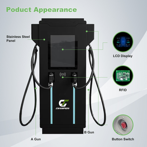 Chất lượng cao DC EV Trạm Sạc thương mại 60kw-320kw EV sạc nhanh ocpp ccs1 ccs2 gbt TUV giấy chứng nhận - Product Image 2