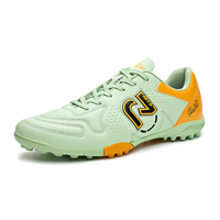 Chaussures de football en vente directe d'usine, crampons de football printemps/automne, tige en mesh, semelle intermédiaire en caoutchouc, crampons durables unisexes