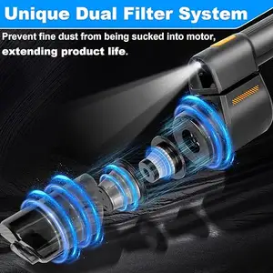 New Haoyu Y-H19 Handheld Vacuum Cleaner Multi-nozzle Free Combination Multi-function Vacuum Cleaner For Car Home