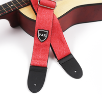 Sangle de guitare réglable élargissement épaississement Denim coton ceintures de guitare pour guitare électrique basse sangle universelle