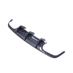Autoteile Carbon Fiber Hecks toß stangen lippe Für 2008-2011 Mercedes Benz <span class=keywords><strong>C</strong></span> Klasse C300 Upgrade W204 C63 Heck diffusor - Product Image 6
