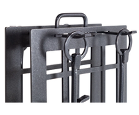 Meilleures ventes : ensemble d'outils de foyer en métal noir en forme de feuille pour cheminée domestique