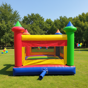 Ticari Sınıf PVC Açık Hava Şişme Zıplama Şatosu Çocuklar İçin Şişme Oyun Evi Zıplama Şatosu - Product Image 2