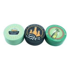 Jetons personnalisés avec motif de boisson gratuit, 39 mm, 10 g, jetons de poker en céramique polie pour restaurants, bars, salles de poker - Product Image 3