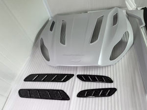 Kit carrosserie en fibre de carbone sèche de style MST pour <span class=keywords><strong>Aston</strong></span> <span class=keywords><strong>Martin</strong></span> DB11, pare-chocs avant, capot moteur, diffuseur arrière, aileron arrière, <span class=keywords><strong>neuf</strong></span> - Product Image 3