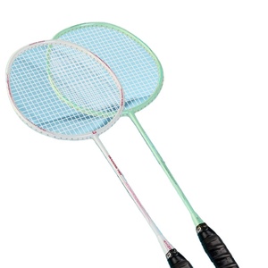 Precio de fábrica, <span class=keywords><strong>protector</strong></span> de marco de fibra de carbono, raqueta de bádminton, raqueta de volante para juegos de entrenamiento, práctica deportiva escolar - Product Image 1
