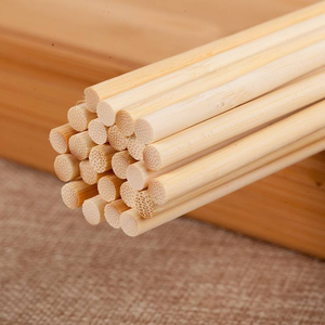 Palitos <span class=keywords><strong>de</strong></span> madera redondos <span class=keywords><strong>de</strong></span> 1x12 pulgadas para manualidades, varillas <span class=keywords><strong>de</strong></span> madera para hacer pasteles, joyería, banderas y proyectos <span class=keywords><strong>de</strong></span> manualidades, venta al por mayor, económicos - Product Image 4