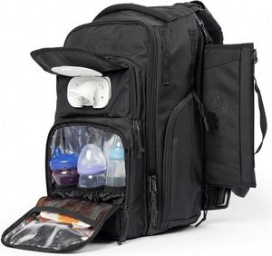 Échantillon gratuit : Sac à dos tactique pour bébé avec matelas à langer pour hommes - Système de panneaux modulaires - Product Image 3