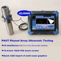 Détecteur de défauts à ultrasons à réseau phasé JZJ5900 pour l'inspection des soudures