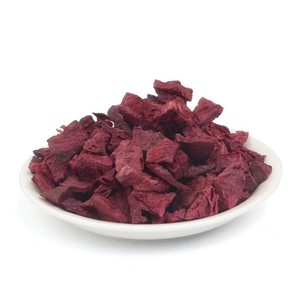 Approvisionnement en gros de betterave rouge lyophilisée en dés, prix de gros, cubes de betterave FD pour mélange de salades - Product Image 3