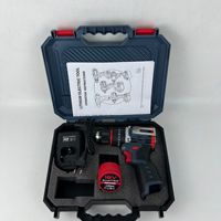 Perceuse à main sans fil personnalisée directe d'usine 16.8V batterie au Lithium sans brosse ensemble d'outils électriques perceuse électrique