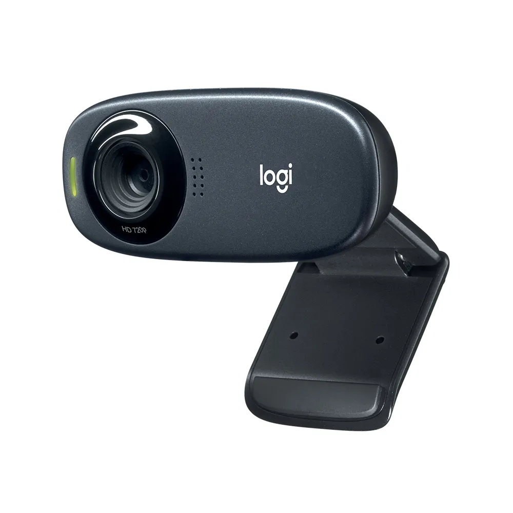 Logitech C310เว็บแคม720จุดความละเอียดสูงกล้องเว็บ301วิดีโอแชทบันทึกกล้องสำหรับ Onlineclass