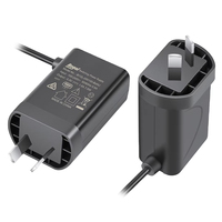 Adaptateur secteur 5W 12W pour téléphone portable, ordinateur, appareil photo, haut-parleur audio, approuvé SAA, chargeur AC/DC 5V 9V 12V 1A 1.5A 2A