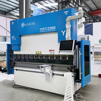 Presse plieuse hydraulique CNC HUNSONE avec contrôleur DA53TX, machine à plier la tôle, 170 tonnes, 3200 mm