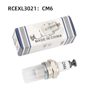 Bujía de Alta Calidad de 5cm6-10mm ICM6 RC RCEXL NG K para Aviones IRIDIUM RCGF DLE <span class=keywords><strong>SAITO</strong></span> OS TOYAN de 2 Tiempos - Product Image 2