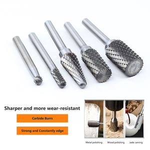 Testa di molatura diamantata con lima rotante in metallo duro 1/8 "<span class=keywords><strong>fresa</strong></span> in metallo duro con gambo per la lavorazione del legno - Product Image 2