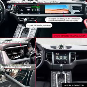 Radio para Auto Android para Porsche Macan 2010-2017, Sistema Inteligente de Doble Pantalla para Copiloto, Reproductor Multimedia, Carplay, GPS, BT - Product Image 6