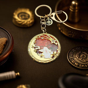 Venta directa de fábrica, diseño promocional de alta calidad, duradero, 3D, personalizado, ligero, elegante, llavero - Product Image 4