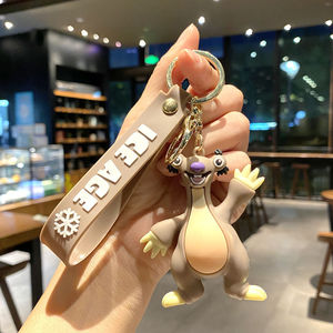 2025 Ice AGES Phim Hoạt Hình <span class=keywords><strong>3D</strong></span> Cao Su Thân Thiện Với Môi <span class=keywords><strong>Keychain</strong></span> Ba Lô Mặt Dây Chuyền Nhỏ Xe <span class=keywords><strong>Keychain</strong></span> Hợp Kim Kim Loại Key Chủ Bán Buôn - Product Image 5