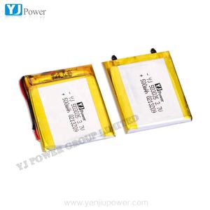 YJ502035 500Mah <span class=keywords><strong>3</strong></span>.7V Kleine Lithium Batterijen Met Connectoren - Product Image 3