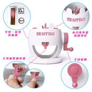 Machine à tricoter circulaire manuelle en plastique pour usage domestique, idéale pour les écharpes, les chapeaux, les chaussettes, la beauté et la <span class=keywords><strong>mode</strong></span> - Vente en gros - Product Image 4