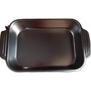 Thép Không Gỉ Cá <span class=keywords><strong>Pan</strong></span> Hình Chữ Nhật Hộ Gia Đình 316 Cấp Thực Phẩm Dày Cảm Ứng Nồi Cá Nướng Khay, Không Dính - Product Image 1