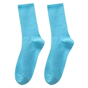 Calcetines Deportivos de Alta Calidad al Por Mayor, Calcetines de Algodón con Diseño de Logotipo Bordado en Jacquard Blanco, Negro y Rojo, Calcetines Casuales Finos - Product Image 6