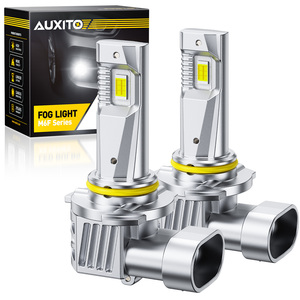 หลอดไฟ LED AAUXITO 9005 HB3 สำหรับไฟหน้าและไฟตัดหมอก กันน้ำ ความสว่าง 30000LM ความสว่าง 900% 6500K แสงสีขาวโทนเย็น อายุการใช้งานยาวนาน - Product Image 1