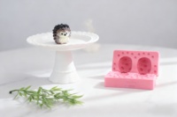 Moule à gâteau en silicone hérisson mignon 3D Animal