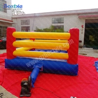 Ring de boxe gonflable de haute qualité pour location de fête foraine, arène de lutte gonflable