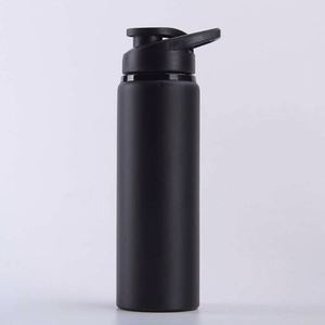 Vintage Stainless Steel <b>Flask</b> Travel Tumbler With Leak-Proof Cap for 750Ml Red Blue Silver - Product Image 4