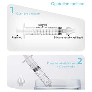 <span class=keywords><strong>Seringue</strong></span> de Lavage Nasal, Nettoyeur de <span class=keywords><strong>Nez</strong></span>, Irrigations Nasales, Irrigation Nasale pour Bébé, Aspirateur Nasal - Product Image 4