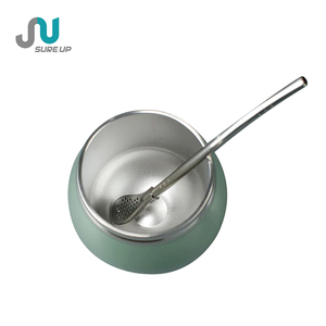 Tasse à Yerba Maté en Acier Inoxydable 280 ml avec Base Anti-Chute, Double Paroi Isolée, Gourde à Maté Sans BPA pour Usage Quotidien - Product Image 4