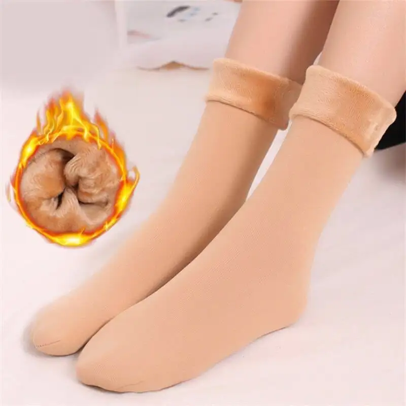 Thermal Thick Plush Socks Fleece Snow Warm Socks Winter Socks For Women