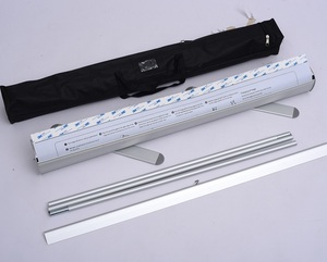 Promotion : Roll-up publicitaire standard <span class=keywords><strong>80</strong></span> x 200 cm – Présentoir rétractable et déroulable - Product Image 4