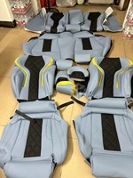 Nouvel ensemble complet de housses de siège de voiture 2025 pour BMW – Kit de mise à niveau intérieur de luxe pour automobile