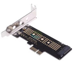 NVMe PCIe <span class=keywords><strong>M</strong></span>.2 NGFF SSD ถึง PCIe X1 การ์ดอะแดปเตอร์ PCIe X1 ถึง <span class=keywords><strong>M</strong></span>.2 การ์ดพร้อมขายึด - Product Image 1