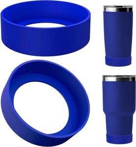 Funda de Silicona para Botella, Funda Protectora Antideslizante, Cubierta Inferior Gruesa Resistente al Desgaste para Botellas de Agua - Product Image 1