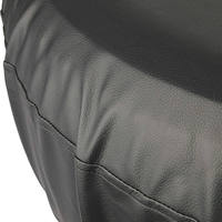 Housses de pneus de voiture noires imperméables de luxe 13''-18'' pouces, housses de valve en cuir PU de haute qualité pour la personnalisation des voitures