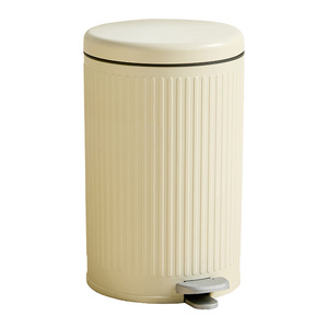 Poubelle à pédale cylindrique pour cuisine, intérieur, PPABS, style simple - Product Image 3