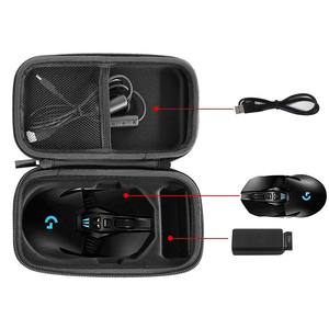 Logitech hộp lưu trữ Chuột g903/G502 GPW túi lưu trữ chuột Thế Hệ 1/2 G304 Cáp Radio trò chơi Hộp bảo vệ chuột di động - Product Image 5