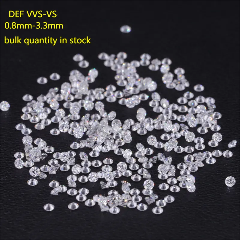 Starsgem 0,8 mm - 2,9 mm DEF VS Lab-Großdiamant Nahkampfgröße Hpht Synthetische Diamanten zu verkaufen