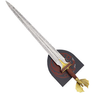Épée de la maison <span class=keywords><strong>Targaryen</strong></span> Rhaenyra's Blade Metal Crafted Toy Sword pour le cosplay et le jeu de rôle - Product Image 2