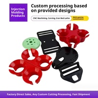 Pièces moulées par injection ABS/PP/PE/PC de haute précision, composants intérieurs de qualité automobile, tolérance de 0,01-0,02 mm, OEM/ODM